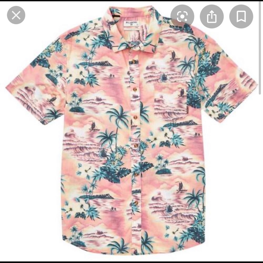 Billabong | Hawaii Vacation Button up Shirt